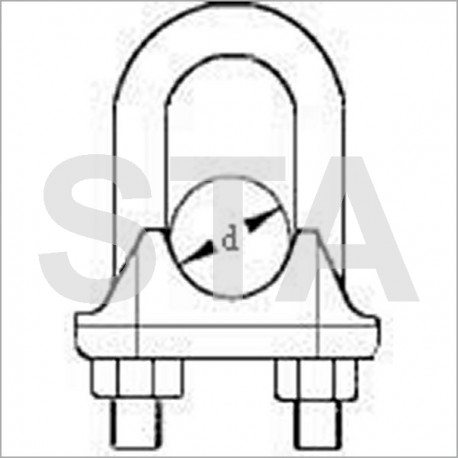 Serre-cables Diam 12-13 mm Serrage 20,11 nm