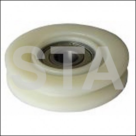 Grooved roller diameter flat initial 50 Ceam