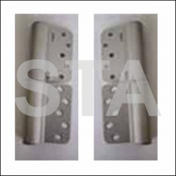 Ferme-portes (ressort rappel + amortisseur 113D) porte grillagée droite