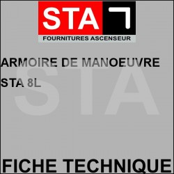 Armoire de manoeuvre sta 8l