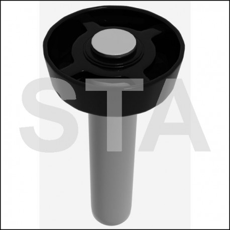Tightened QKS8 smooth roller axis