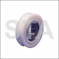 Otis roller with shaft outside diameter 71mm diameter 20mm width 19mm shaft