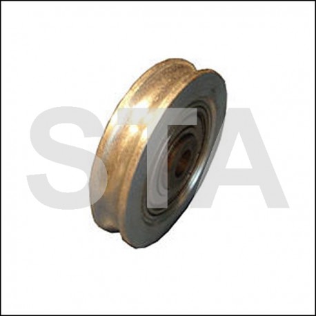 Otis roller with shaft outside diameter 83mm inner diameter 12.7mm width 19mm
