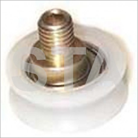 Grooved roller diameter round 30 komepa