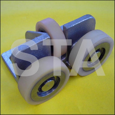 GG 4 roller guide for weight-cons GG 4 roller guide for weight-cons
