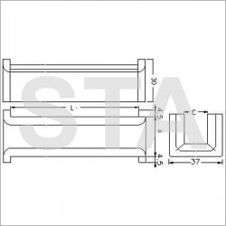 Trim Type Falconi polyurethane Lxa (mm) 90x28 C 10.5 mm