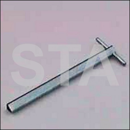 Key triangle door unlocking