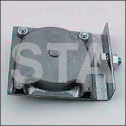 Left wheel suspension