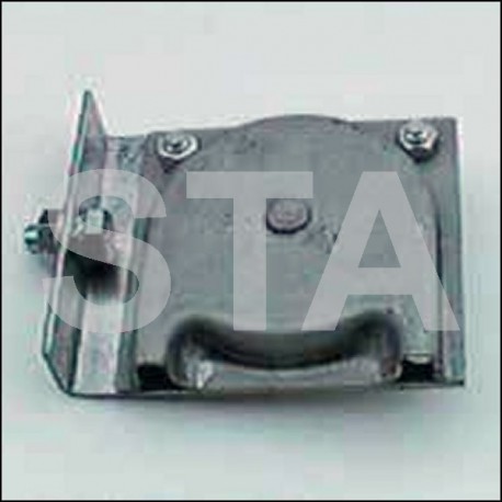 Right wheel suspension