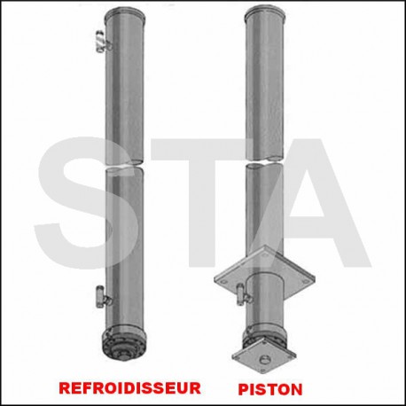 Piston and Central oleodinamic Moris 350 L
