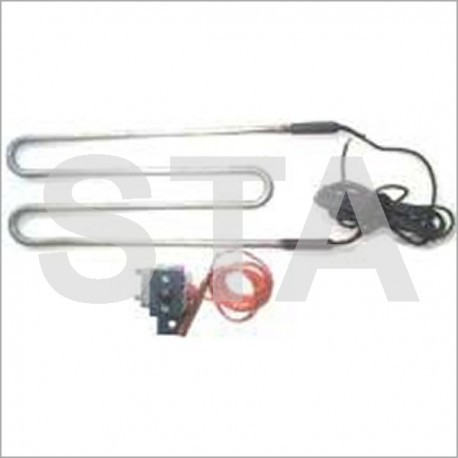 Space heater with thermostat 200V 400W