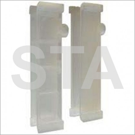 Garniture pour rails type Fiam en polyuréthane L 140 mm 16.5 mm