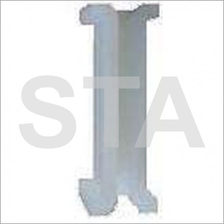 Garniture pour rails type Fiam en polyuréthane 80x20 mm 10.5 mm
