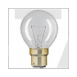 Lampe B22 spherique 230v 60w