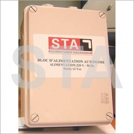 Boitier d'alimentation de secours