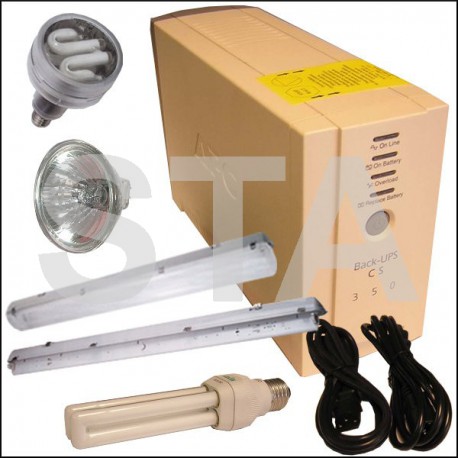 Bloc de secours 500VA avec sirène