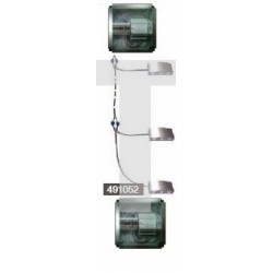  Boîtier d‘alimentation sortiee 9m 220VAC-12VDC 1pcs pour 3 niveaux 