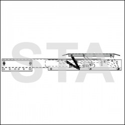 Semi automatic unlocking cam right perpendicular to 2.3 and 4 vol