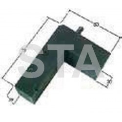  Pad anti-vibration rubber M6 