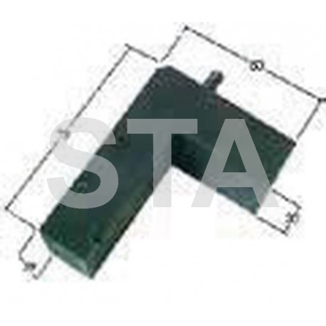  Pad anti-vibration rubber M6 