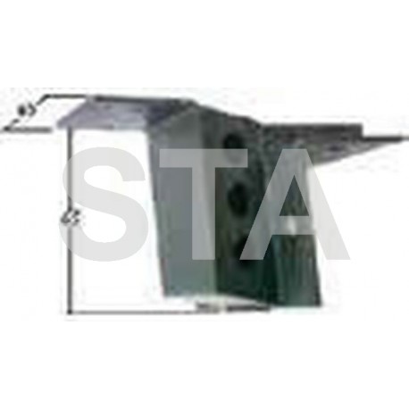  Pad anti-vibration rubber for mobile platform 