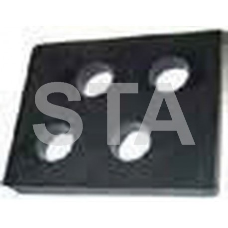  Rubber pad 4 holes SH70 