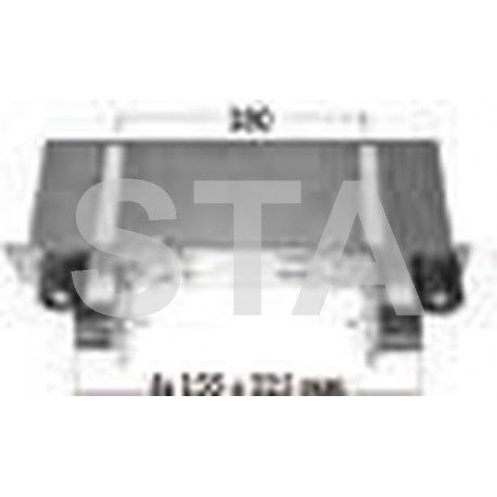  Adjustable mounting bracket for frame cabin 