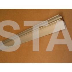 FAA403N4
MOULDING COVER - SILVER SATIN, 1340MM LONG, FOR OTIS2000&GEN2 MIRRORS