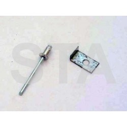 F02215Z732
ANGLE / ASTRAGAL RETAINER - FOR 9692 TYPE DOORS