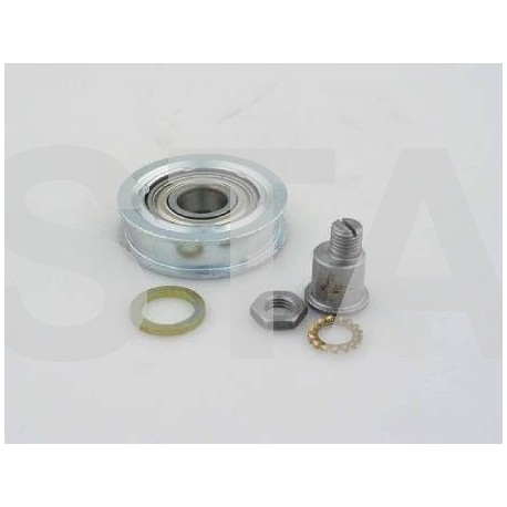F02215Z468
ROLLER - HANGER, STEEL FOR 7060 DOORS
