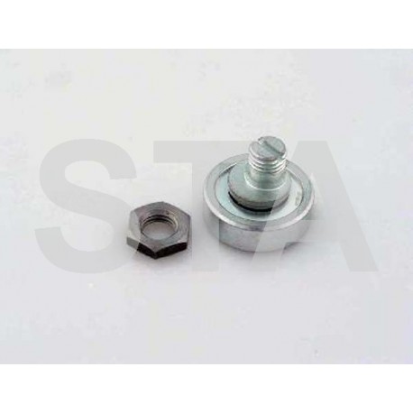 F02215Z466
ROLLER - KICKING, WITH ECCENTRIC PIN, 1/8 INCH SHOULDER, 1 3/8 INCH DIA, 7/16 INCH THICK