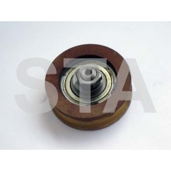  91104
ROLLER - HANGING, 2 1/2 INCH DIA, WITH ECCENTRIC PIN