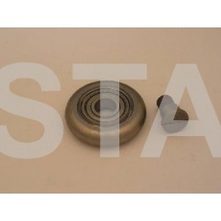  F0B456E1
ROLLER - STEEL, CONVEXED, 50MM DIA, 11MM WIDE, FOR SUSPENSION TYPE B (M12)