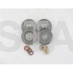 F02215Z999
ROLLER (SET OF 4) - HANGER, POLYURETHANE, 62MM DIA, 18MM WIDE, FOR SERIES 80 DOOR