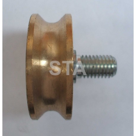 P9C0260
Door Roller Brass Concentric with stud