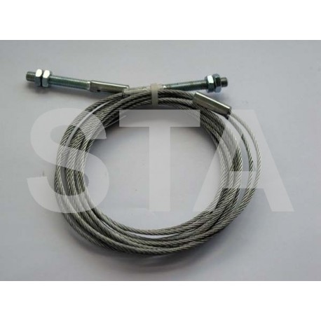 76553-01 AIRCORD - CYCLOIDAL - WHITE CAR 800mm 2PCO (4624 MM LONG)