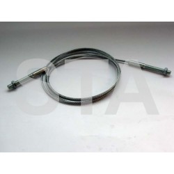 73632-1800 AIRCORD - CAR & LANDING, OPENING 1100MM, 1960MM LONG, LIGHT DUTY OPERATOR