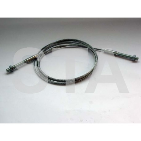 73632-1800 AIRCORD - CAR & LANDING, OPENING 1100MM, 1960MM LONG, LIGHT DUTY OPERATOR