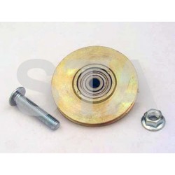 FAA5390A12 PULLEY + FIXINGS - FOR AIRCORD TECHNA 2PSO& 2PCO CAR & LANDING DOORS, 66MM DIA