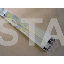 FBA280BA5 THRESHOLD / SILL - FOR 1200mm 2PCO TECHNA & D2000 CAR DOORS, W/O SLOTS