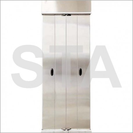 Porte cabine bus auto 4 vantaux Epoxy 900 mm