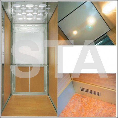 Option dalle : Kit habillage en stratifié 300 kg 1000 mm x 900 mm