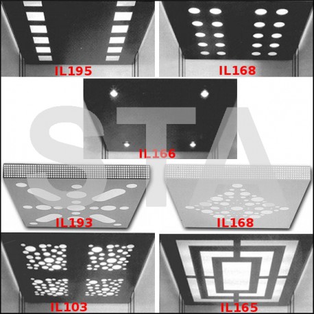 Plafond sur mesure couleurs au choix RAL avec fluorescence