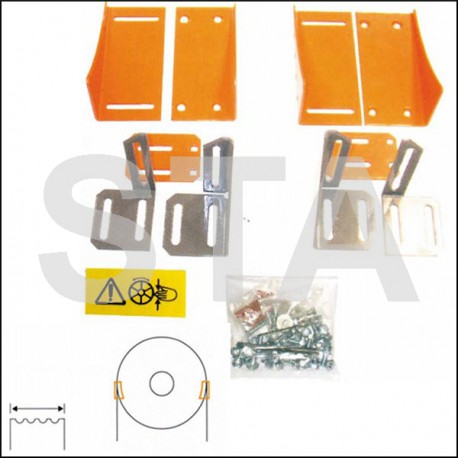 Fus 480-720 vertical poulie de traction 480 720 mm