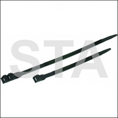 Collier d'installation polyamide 12 noir L 132 mm