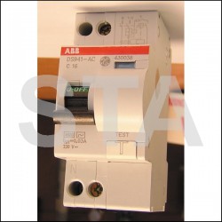 Disjoncteur différentiel 1P+N 16A 30 mA