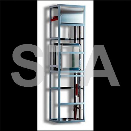 Monte-plats 3 services Structure pylone 800 x 600 x 600