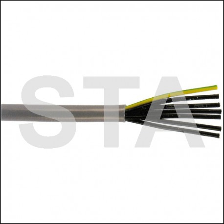 Câble souple PVC multiconducteur numéroté 3G-0,75mm2 YSLY-JZ