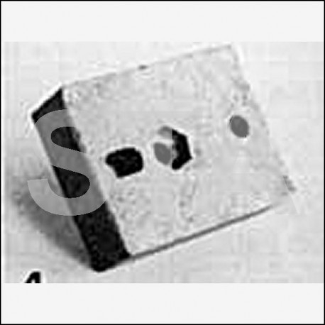 Distanceur de patin de cabine