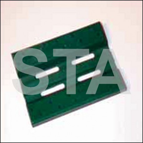 Patin coulissant 100 mm pour Glissière 5 mm